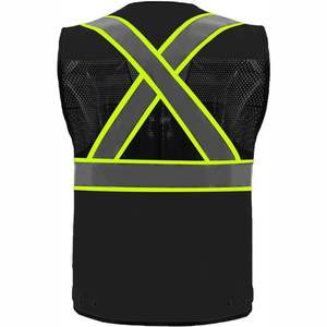 Gilet de sécurité personnalisable, imperméable, hautement réfléchissant, recyclé, léger, respirant, haute visibilité, vêtements de travail, marque privée, bon - Product Image 3