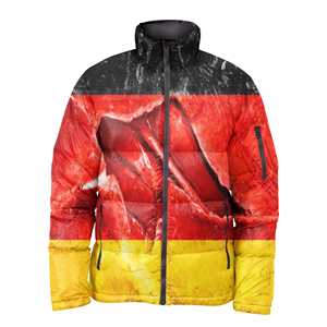 Chaqueta Deportiva de Béisbol Personalizada para Hombre, Chaqueta Bomber Unisex de Alta Calidad con Cuello Alto, Material de Lona Fina con Estampado - Product Image 3