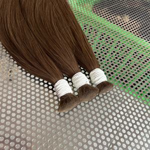 Cheveux vierges de haute qualité, 100% cheveux humains vietnamiens, clips, prix de gros, extensions à clips, naturel, lisses, paquet - Product Image 6