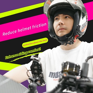 Xilla Black Antibacterial Copper Fiber Knight Hood - Premium Rider Headgear - Product Image 2