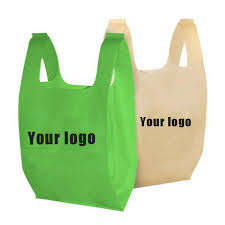 Offre Spéciale personnalisé Logo imprimé T-Shirt sac personnalisé marque supermarché utiliser excellent pour l'emballage - Product Image 2