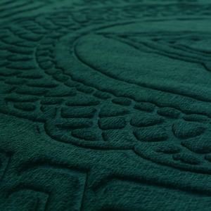 พรมละหมาดผ้ากำมะหยี่เนื้อนุ่มสำหรับผู้หญิงและผู้ชาย-คุณภาพสูง สวมใส่สบาย - Product Image 4