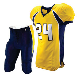 Uniforme de football américain pour adultes et jeunes Ensembles de football américain à sublimation confortable avec nom de l'équipe et logo, - Product Image 5