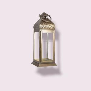 Unique Design Metal and Glass Candle Lantern Copper Finished <b>Hanging</b> Candle Lantern for Indoor and <b>Outdoor</b> Decor - Product Image 3