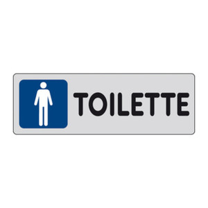 Etichetta Adesiva 150x50 Toilette (m) - Product Image 1