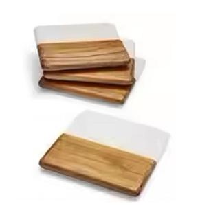 Posavasos de madera natural de alta tendencia con soporte para artículos para el hogar, artículos de hotel, decoración de vajilla, posavasos de madera Natural y de la mejor calidad - Product Image 3