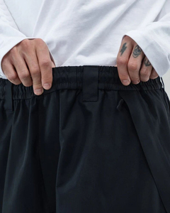 Pantalones Cargo de Algodón Negro Personalizados al por Mayor para Hombre, con Bolsillos Grandes, Cordón Ajustable, Multibolsillos, Estilo Holgado, Hip Hop, Cintura Media - Product Image 6