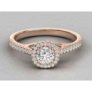 Anillo de Diamante Cultivado en Laboratorio de Oro de 18K - Product Image 5
