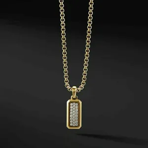 จี้เพชรโมอิส2.00กลม925เงินประดับเพชรสำหรับสุนัขสไตล์วินเทจเครื่องประดับแบบฝาปิดสำหรับเป็นของขวัญ - Product Image 1