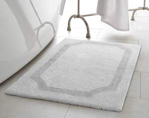 เสื่อห้องน้ำผ้าฝ้าย100% แบบกลับด้านได้ทั้งสองด้านใช้พรมห้องน้ำในรูปแบบและสีที่หลากหลายโดยผู้ช่วยให้รอด - Product Image 4