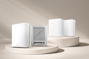 Boîtier de routeur Wi-Fi 7 personnalisé en ABS/PC, direct usine, ZenWiFi BQ16 Pro, quadri-bande, maître Mesh <span class=keywords><strong>pour</strong></span> maison intelligente, coque AiMesh - Product Image 2