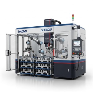 Système de palettisation automatisé Brother SPEEDIO, solution d'automatisation CNC pour le chargement et le déchargement automatiques des machines CNC - Product Image 1