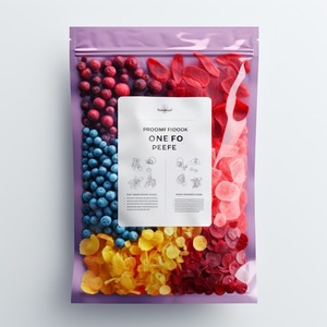 Fábrica DE LA India 2023 3 sello lateral embalaje mate brillo frutas dulces con Ziplock semillas vegetales resistente al olor bolsa de alimentos artículos - Product Image 3