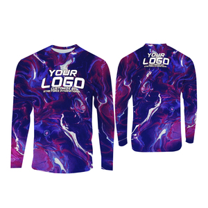 Camisa funcional de manga larga de alta calidad Protector solar Anti-UV Traje de pesca Deportes al aire libre Protector solar Camiseta Fish Rod Rash Guard - Product Image 1