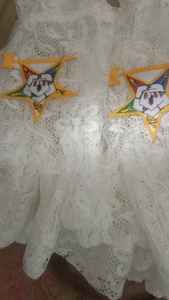 Customizable Masonic Wholesale OEM White Comfortable Breathable Quick Dry Anti Pilling Low Price Daily <b>Glove</b> Embroidery Patch - Product Image 6