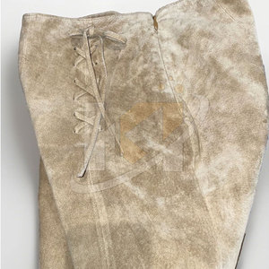 กางเกงหนังกลับสำหรับผู้ชายกางเกงผู้ชายมีโลโก้ดีไซน์ใหม่ล่าสุด - Product Image 6