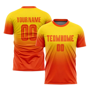 Conjuntos de Camisetas de Fútbol con Cuello Redondo, Sublimadas con Nombre y Número Personalizados, Ligeras, Antibacterianas y de Secado Rápido, Gran Venta 2025 - Product Image 6