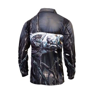 High Quality UPF 50 Fishing <b>Shirts</b> Customize Sublimation Plus Size Polo Fishing Jersey Polyester <b>Long</b> <b>Sleeve</b> Fishing Polo <b>Shirt</b> - Product Image 5