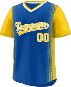 Camisetas de Fútbol Americano Personalizables, Transpirables, Antibacterianas, de Secado Rápido, con Diseño Urbano y Bloques de Color a la Moda - Product Image 3