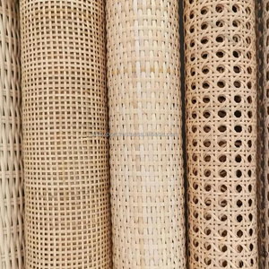 Meilleure vente de rouleau de sangle de canne en rotin naturel fabriqué à la main tissage ouvert meubles en rotin hexagonal fabriqué au Vietnam - Product Image 3