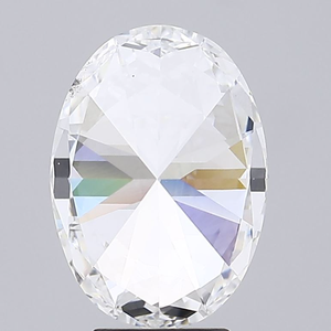 Diamante Sintético Cultivado en Laboratorio, Corte Ovalado de 5.0 Ct, Color F, Claridad VS1, Certificado IGI, Marca Rising Diamond, Personalizado para Compromiso - Product Image 4