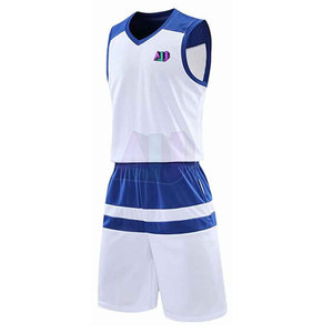 Ensembles d'uniformes de basketball légers et respirants en tissu maillé de polyester, améliorant la circulation de l'air et le confort du joueur - Product Image 2