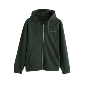 เสื้อฮู้ดมีซิปสีฟ้าเสื้อสวมหัวผ้าฝ้าย100% สำหรับผู้ชายเสื้อผ้าแนวสตรีทแวร์ออกแบบได้ตามต้องการ - Product Image 3