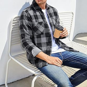 Venta al por mayor de polos de moda para hombres de manga larga al por menor, camisas de corte juvenil con estampado clásico especial para hombres - Product Image 3