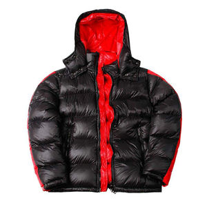 Unisex Impreso Burbuja Casual Alta Calidad Invierno Prendas de abrigo Poliéster fino Aislado Acolchado Puffer Chaquetas Stand High Street - Product Image 5