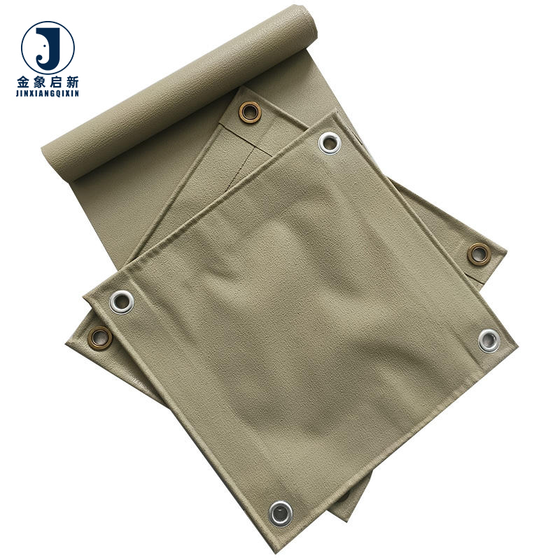 JX Fireproof Waterproof Customizable PVC Tarpaulin Truck Cargo Cover