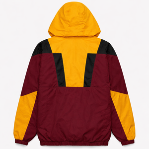 Veste coupe-vent pour homme, veste de survêtement, pull, coupe-vent de haute qualité, vente chaude, modèle américain, nylon, demi-zip, OEM en vrac - Product Image 2