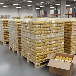 Pâtes à spaghetti en vrac de qualité supérieure directement de l'usine Approvisionnement fiable pour la vente au détail et la distribution Pâtes de blé séchées - Product Image 1