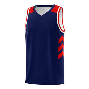 Maillot de basket-ball respirant sur mesure, design 2023, personnalisé, anti-bactérien, séchage rapide, taille plus, unisexe - Product Image 1