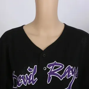 Conjunto de Jersey de Béisbol Juvenil de sublimación personalizada de alta calidad, ropa deportiva transpirable de diseño profesional de talla grande disponible - Product Image 5