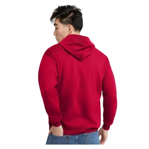 Fabrication au Bangladesh, exportation de sweats à capuche et de sweat-shirts pour hommes en couleur unie, doublés, avec fermeture éclair, 100% coton, best-seller, prix d'usine - Product Image 2