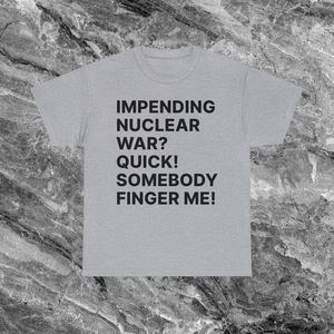 T-Shirt Divertente con Stampa Meme, Manica Corta, Unisex, Girocollo, Serigrafia, Abbigliamento Promozionale per Adulti - Product Image 1