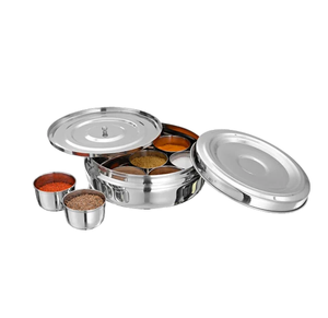 Boîte à épices en acier inoxydable Boîte d'assaisonnement de qualité alimentaire Outils de cuisine nouvellement faits à la main Gadgets Vente personnalisée - Product Image 5