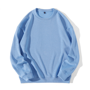 Sudadera unisex con logotipo personalizado para hombre, sudaderas con capucha de cuello redondo impermeables y antiretráctiles a la moda con sudaderas con capucha de estilo liso - Product Image 5