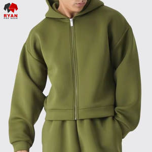 Survêtement pour homme personnalisé Ryan Pro Gear, col à capuche, fermeture éclair, avec logo personnalisé OEM ODM - Product Image 1