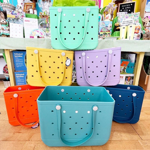 Bolsa de Playa Resistente al Agua de EVA, Gran Capacidad, con Logotipo Personalizado, Bolsa de Goma para Camping y Actividades en la Piscina - Product Image 1
