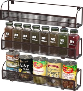 Metal Spice Rack Countertop Spice Box Organizer Modern Kitchen Accessories Stylish Storage Holder for Spice Organizer - Product Image 4