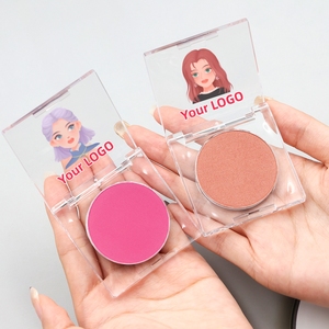Paleta de <span class=keywords><strong>rubor</strong></span> de <span class=keywords><strong>contorno</strong></span> personalizado de etiqueta privada Cosméticos de maquillaje facial en polvo de colorete de colores naturales de alta calidad - Product Image 1