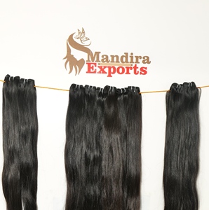 วิกต่อผมมนุษย์ผมต่อทรงตรงทำจาก10A ธรรมชาติวิกต่อผมทรงตรงสีดำไม่ผ่านกระบวนการ - Product Image 3