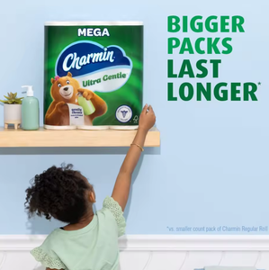 Best Price on Ultra Gentle Toilet Paper 24 Mega Rolls = 96 Regular Rolls Factory Sealed Ready to Ship Worldwide - Product Image 4