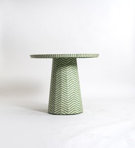 Table console en incrustation d'os avec meubles de salon indiens en laiton MDF moderne. Os - Product Image 2