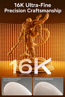 Imprimante 3D à résine Creality HALOT-X1 Max 16K, grand format, intelligente, pour prototypage