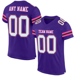Maillot de football américain toutes saisons personnalisé léger pour la jeunesse et l'école universitaire uniforme de coupe athlétique - Product Image 3