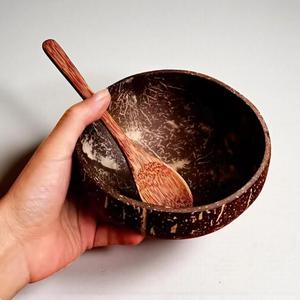 ชามเสิร์ฟไม้วอลนัทบริสุทธิ์สำหรับสลัดใบเขียวผลไม้สดและการทำอาหารในครัวทุกวัน - Product Image 4