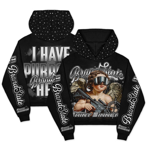 Sweat-shirts surdimensionnés personnalisés de haute qualité, lavés à l'acide, avec logo imprimé à l'écran, designs personnalisés, réguliers, 100% coton, hiver 2026 - Product Image 6