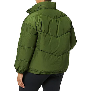 Custom <b>Camouflage</b> Pattern Vintage Style Fabric Embroidered Logo Padded Winter <b>Jacket</b> <b>man's</b> Outdoor Puffer <b>Jacket</b> - Product Image 2